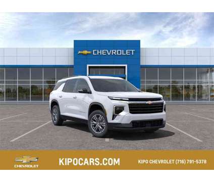 2024 Chevrolet Traverse LT 1LT is a White 2024 Chevrolet Traverse LT SUV in Ransomville NY
