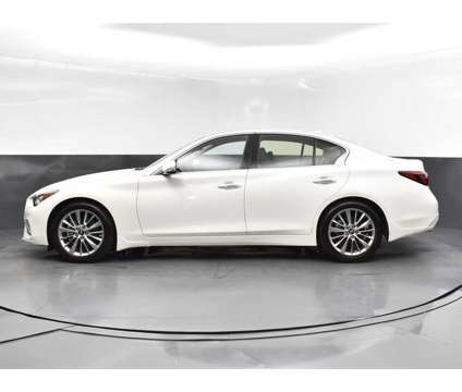 2023 Infiniti Q50 Luxe is a White 2023 Infiniti Q50 Sedan in Jackson MS