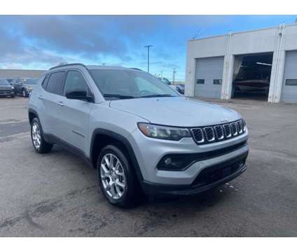 2024 Jeep Compass Latitude Lux is a Silver 2024 Jeep Compass Latitude SUV in Oswego NY