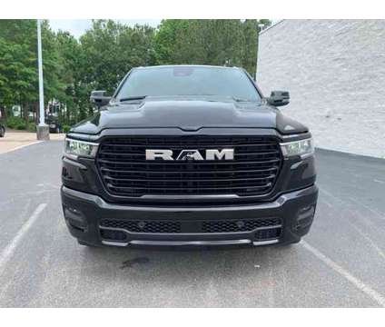 2025 Ram 1500 Laramie is a Black 2025 RAM 1500 Model Laramie Truck in Wake Forest NC