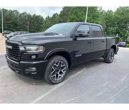 2025 Ram 1500 Laramie is a Black 2025 RAM 1500 Model Laramie Truck in Wake Forest NC