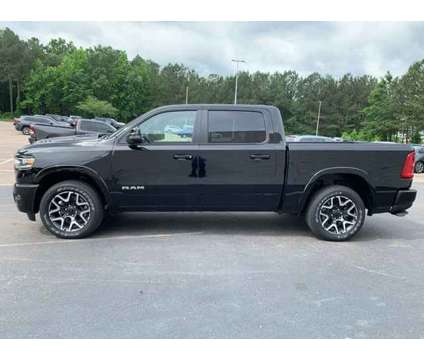 2025 Ram 1500 Laramie is a Black 2025 RAM 1500 Model Laramie Truck in Wake Forest NC