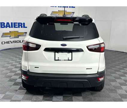 2021 Ford EcoSport SES is a White 2021 Ford EcoSport SES SUV in Wexford PA