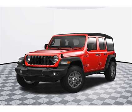 2024 Jeep Wrangler Sport S is a Red 2024 Jeep Wrangler Sport SUV in Owings Mills MD