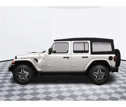 2024 Jeep Wrangler Sahara is a White 2024 Jeep Wrangler Sahara SUV in Owings Mills MD