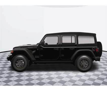 2024 Jeep Wrangler Willys is a Black 2024 Jeep Wrangler SUV in Owings Mills MD