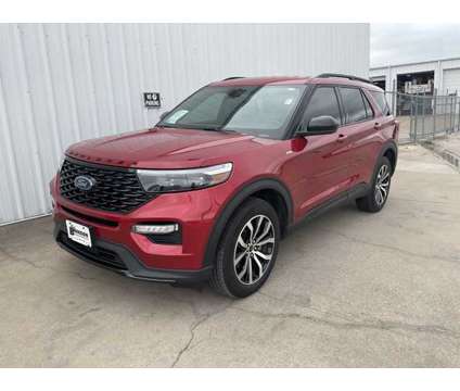 2023 Ford Explorer ST-Line is a Red 2023 Ford Explorer SUV in Corsicana TX