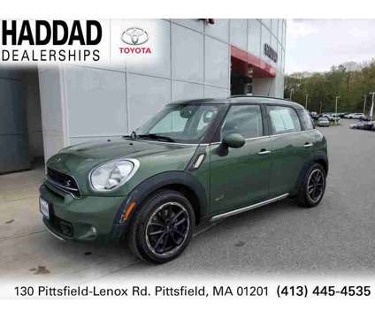 2015 MINI Cooper S Countryman Base is a Green 2015 Mini Cooper S Countryman Base SUV in Pittsfield MA