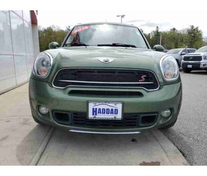 2015 MINI Cooper S Countryman Base is a Green 2015 Mini Cooper S Countryman Base SUV in Pittsfield MA