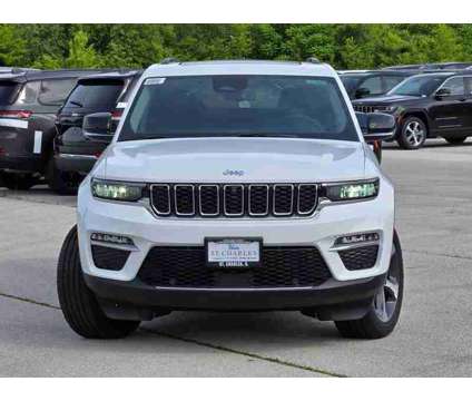 2024 Jeep Grand Cherokee Base 4xe is a White 2024 Jeep grand cherokee SUV in Saint Charles IL