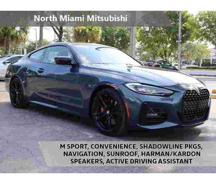 2021 BMW 4 Series 430i M Sport is a Blue 2021 BMW 430 Model i Coupe in Miami FL