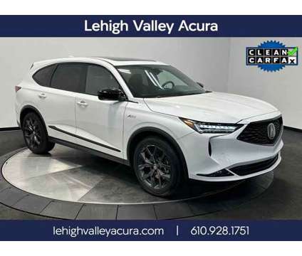 2022 Acura MDX A-Spec SH-AWD is a Silver, White 2022 Acura MDX SUV in Emmaus PA