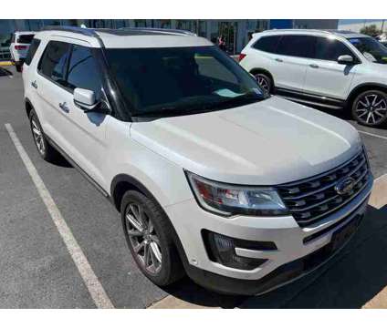 2016 Ford Explorer Limited is a Silver, White 2016 Ford Explorer Limited SUV in Henderson NV