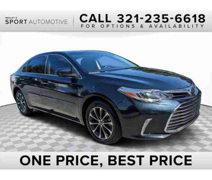 2018 Toyota Avalon XLE Premium is a Black 2018 Toyota Avalon XLE Premium Sedan in Orlando FL