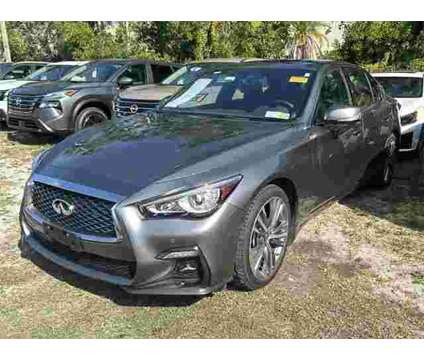 2021 INFINITI Q50 3.0t SENSORY is a Grey 2021 Infiniti Q50 Sedan in Stuart FL