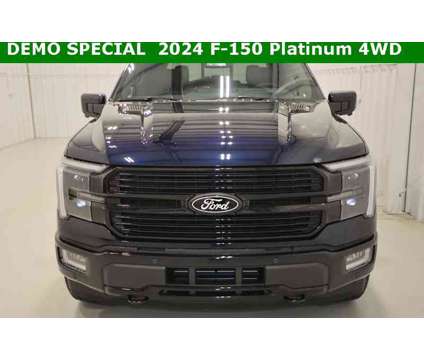 2024 Ford F-150 Platinum is a Blue 2024 Ford F-150 Platinum Truck in Canfield OH