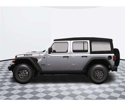 2024 Jeep Wrangler Willys is a Silver 2024 Jeep Wrangler SUV in Parkville MD