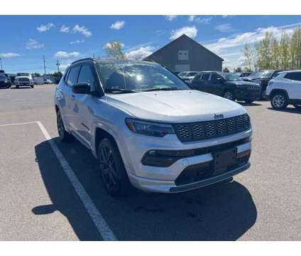 2024 Jeep Compass Limited is a Silver 2024 Jeep Compass Limited SUV in Oswego NY