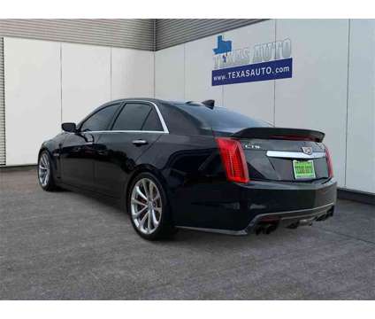 2018 Cadillac CTS-V Base is a Black 2018 Cadillac CTS-V Base Sedan in Houston TX