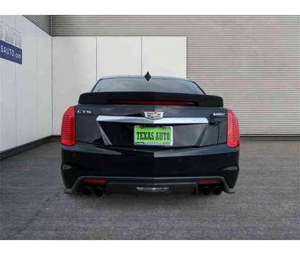 2018 Cadillac CTS-V Base is a Black 2018 Cadillac CTS-V Base Sedan in Houston TX