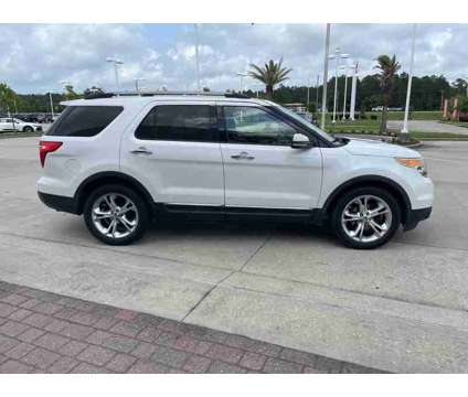2011 Ford Explorer Limited is a Silver, White 2011 Ford Explorer Limited Car for Sale in Moss Point MS