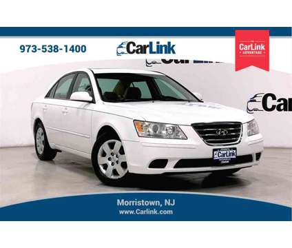 2009 Hyundai Sonata GLS V6 is a White 2009 Hyundai Sonata GLS Sedan in Morristown NJ