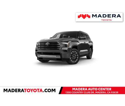 2024 Toyota Sequoia Limited is a Grey 2024 Toyota Sequoia Limited SUV in Madera CA