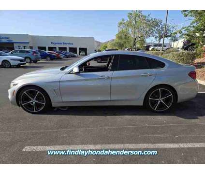 2018 BMW 4 Series 430i Gran Coupe is a Silver 2018 BMW 430 Model i Coupe in Henderson NV