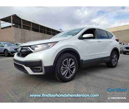 2021 Honda CR-V EX is a Silver, White 2021 Honda CR-V EX SUV in Henderson NV
