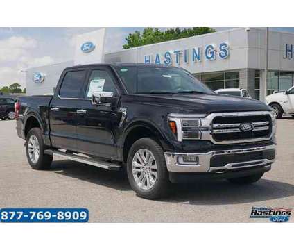 2024 Ford F-150 Lariat is a Black 2024 Ford F-150 Lariat Truck in Greenville NC