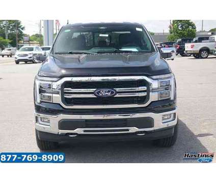 2024 Ford F-150 Lariat is a Black 2024 Ford F-150 Lariat Truck in Greenville NC