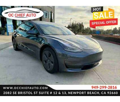 2021 Tesla Model 3 for sale is a Grey 2021 Tesla Model 3 Car for Sale in Newport Beach CA