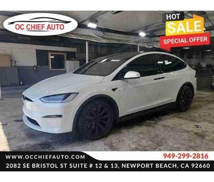 2022 Tesla Model X for sale is a White 2022 Tesla Model X Car for Sale in Newport Beach CA