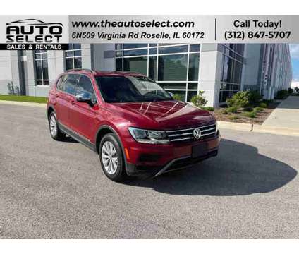 2018 Volkswagen Tiguan for sale is a Red 2018 Volkswagen Tiguan Car for Sale in Roselle IL