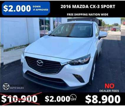 2016 MAZDA CX-3 for sale is a White 2016 Mazda CX-3 Car for Sale in Miami FL