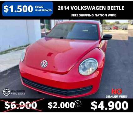 2014 Volkswagen Beetle for sale is a Red 2014 Volkswagen Beetle 2.5 Trim Car for Sale in Miami FL