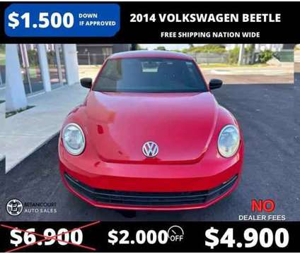 2014 Volkswagen Beetle for sale is a Red 2014 Volkswagen Beetle 2.5 Trim Car for Sale in Miami FL