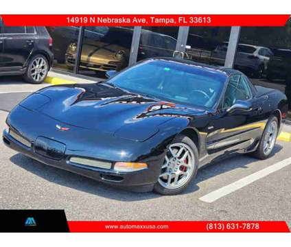 2002 Chevrolet Corvette for sale is a Black 2002 Chevrolet Corvette 427 Trim Car for Sale in Tampa FL