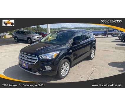 2019 Ford Escape for sale is a Black 2019 Ford Escape Car for Sale in Dubuque IA