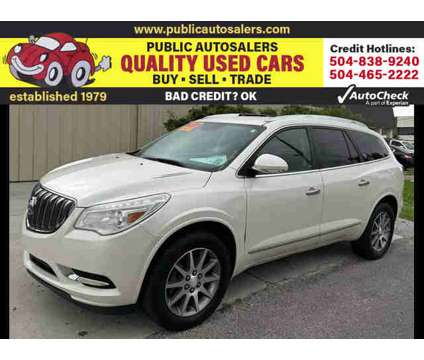 2014 Buick Enclave for sale is a White 2014 Buick Enclave Car for Sale in Kenner LA