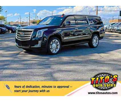 2016 Cadillac Escalade ESV for sale is a Black 2016 Cadillac Escalade ESV Car for Sale in Murray UT