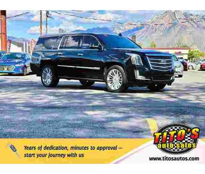 2016 Cadillac Escalade ESV for sale is a Black 2016 Cadillac Escalade ESV Car for Sale in Murray UT