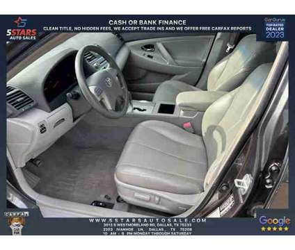 2007 Toyota Camry for sale is a Grey 2007 Toyota Camry Car for Sale in Dallas TX