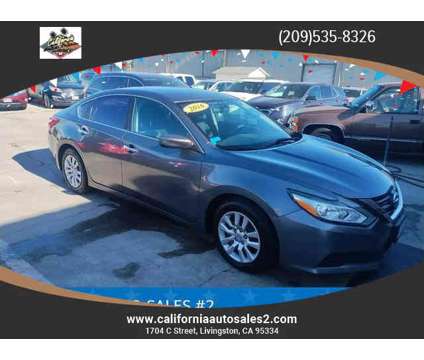 2016 Nissan Altima for sale is a Grey 2016 Nissan Altima 2.5 Trim Car for Sale in Livingston CA