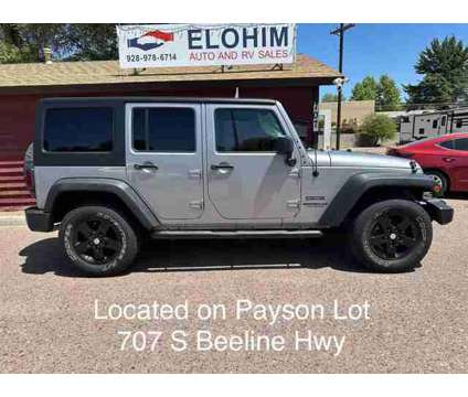 2016 Jeep Wrangler for sale is a Silver 2016 Jeep Wrangler Car for Sale in Gilbert AZ