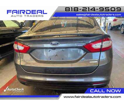 2015 Ford Fusion for sale is a Grey 2015 Ford Fusion Car for Sale in Van Nuys CA