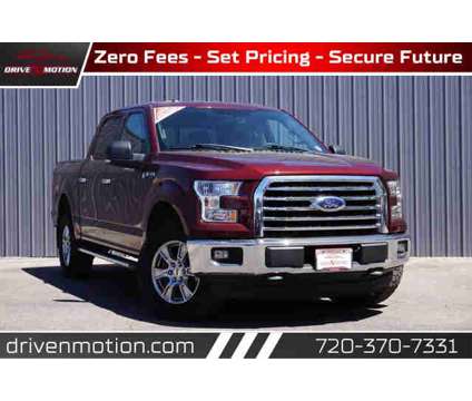 2015 Ford F150 SuperCrew Cab for sale is a Red 2015 Ford F-150 SuperCrew Car for Sale in Thornton CO