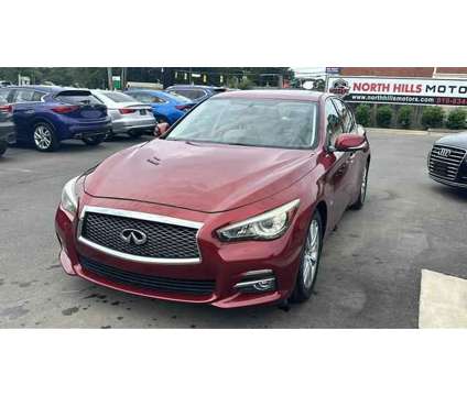 2015 INFINITI Q50 for sale is a Red 2015 Infiniti Q50 Car for Sale in Raleigh NC