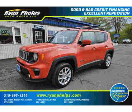 2020 Jeep Renegade for sale is a Orange 2020 Jeep Renegade Car for Sale in Phoenix NY