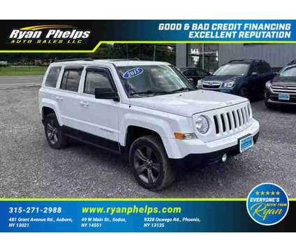 2015 Jeep Patriot for sale is a White 2015 Jeep Patriot Car for Sale in Auburn NY